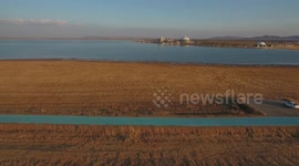 Kulennur Lake In Zhangjiakou City, China