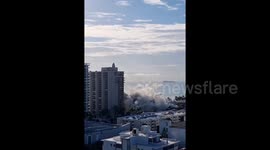 Miami's historic Deauville Hotel demolished