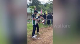 Schoolboy's rocket experiment ends with amusing anti-climax