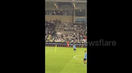 Fans serenade Messi's name during training ahead of FIFA World Cup