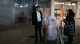 ITV Palooza party: Stars Junaid Ahmed, Ella Wise and Tasha Ghouri depart event
