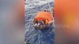 Chinese fishermen rescue Taiwanese nationals from burning boat in Japan