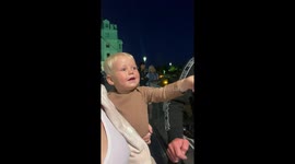 Fascinated to frightened, toddler goes through emotional rollercoaster during firework display