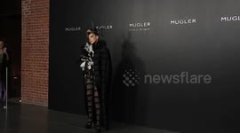 Arrivals To Mugler Couturissime Exhibition Preview and Reception In New York, NY, USA