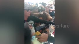 Protesters clash with police at rally against APEC summit in Bangkok, Thailand