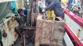 Fisherman with arm stuck in trawler winch of boat for two days rescued in Thailand