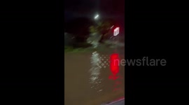Flooding hits Hampshire, causing travel disruption