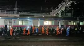 Japan: Train Derails At Keisei-Takasago Station In Tokyo 3