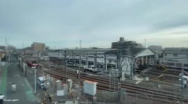 Japan: Train Derails At Keisei-Takasago Station In Tokyo 2