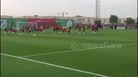 Welsh national team reschedule training to cope with heat in Doha