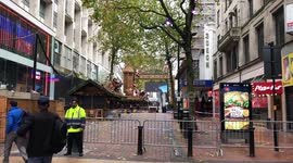 Two teens rushed to hospital after being stabbed at Christmas market in early morning knife attack