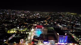 TOMA DEL HOTEL TICUAN TIJUANA MEXICO DE NOCHE