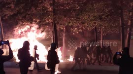 Greece: Student uprising anniversary march ends with Molotov cocktails and tear gas