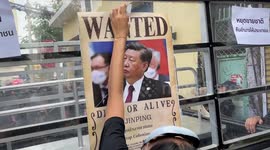Free Hong Kong protesters put 'Wanted' posters up for China's Xi Jinping
