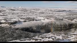 From aurora borealis to volcanos, drone footage encapsulates Iceland's beauty