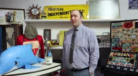 Original bottle of Peckham Spring signed by Del Boy is being sold at auction