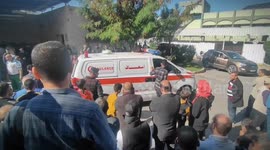 Jabalia refugee camp's fire: Funeral procession takes place in Gaza