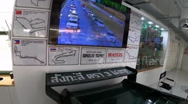 Walk around this awesome motor sports cafe in Bangkok, Thailand