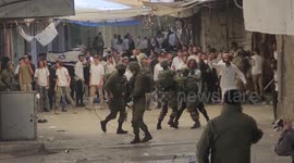 Clashes in Hebron between Palestinians and Jews during Shabbat Chayei Sarah