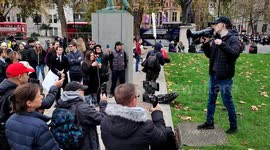 Anti-immigration rally takes place in London: Emily Jones and Lola Daviet's deaths at centre