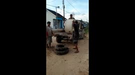 Unexpected fail! Unsuccessfull transportation of the culvert