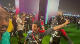 Utter chaos at Fan Zone in Doha as solo fans not allowed in