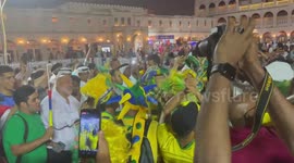 Brazilians warm up atmosphere at Souk Waqif day before World Cup
