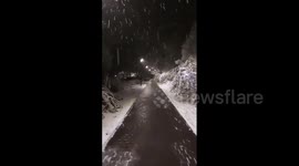 Ukraine: First Snow Of The Season Falls Amid Russian Attack