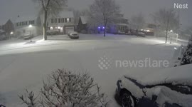 US: Western NY Residents Report Thundersnow Amid Lake-Effect Snowstorm 3