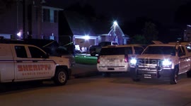 Harris County Deputy shoots home invasion suspect who following a local businesswoman's home in Houston, TX, US