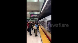 Central Subway opens much-delayed new line in San Francisco’s Chinatown