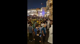 Qatar World Cup: Brazil fans bring carnival atmosphere to Doha