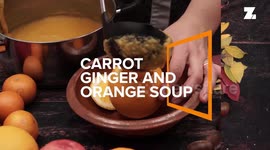 Winter's here and what better way to fight off the cold than with a delicious bowl of carrot, ginger and orange soup? We hope you're hungry... Let's get cooking!