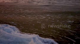 Watch the Ottawa River at sunrise begin to freeze as polar air plunges south across most of Canada