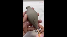 SUPER COMFY ASMR of carving Stoneware Christmas Ornament