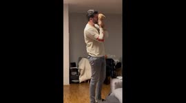 Viral clip shows dog overly happy to see owner: 15.8 million views