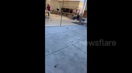 At least 1 dead, 16 injured after SUV slams into Massachusetts Apple Store