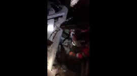 Rescue workers save victims trapped in Indonesia earthquake rubble