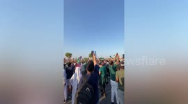 Saudi Arabia fans celebrate shock World Cup win over Argentina