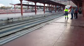 Railway company Iryo launches its first line in Madrid, Spain