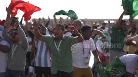 Saudi Arabia fans celebrate massive upset World Cup win vs. Argentina