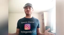 Serial American sperm donor who has fathered 48 children says a couple have had his first child in the UK