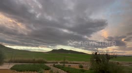 Storm building in southern Spain