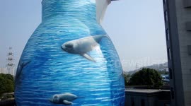 Color Finless Porpoise Design of Sewage Treatment Plant In Yichang, China