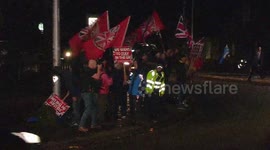 Protest held in Edinburgh after Supreme Court ruling on Scottish independence