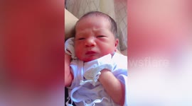 Postman delivers parcel to woman while she's giving BIRTH in maternity clinic