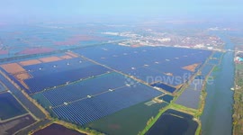 Photovoltaic Power Station In Taizhou, China