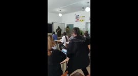 Pupils act as terrorists at Russian school in shocking training drill