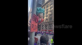 Annual Macy’s Thanksgiving Day parade delights spectators in New York City