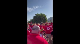 Wales Fans Gather
